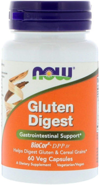 UK Buy Gluten Digest Enzymes, 60 Caps, Now Foods
