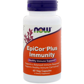 UK EpiCor Plus Immunity, 60 Caps, Now Foods, Immune