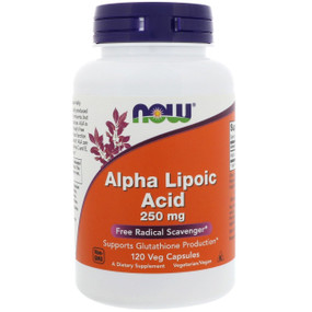 Now Foods Alpha Lipoic Acid 250 mg 120 Caps