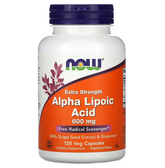 Uk buy Now Foods Alpha Lipoic Acid 600 mg 120 Caps, Antioxidant