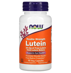 UK Lutein Esters, Double Strength, 20 mg 90 Caps, Now Foods, Eyes