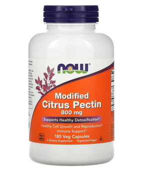 UK Buy Now Foods Modified Citrus Pectin 180 Caps, Detoxification