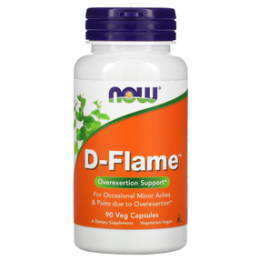 UK buy D-Flame 90 Caps Now Foods, Pain Management