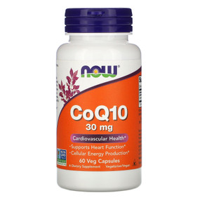 UK buy CoQ10 30 mg, 60 Caps, Now Foods