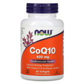 UK buy CoQ10 400 mg, 60 Softgels, Now Foods