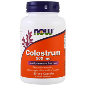 UK Buy Now Foods, Colostrum 500 mg, 120 Caps, Immune