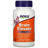 Now Foods Brain Elevate Formula, 60 Caps, Memory