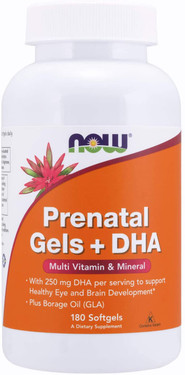 UK Buy Now Foods, Prenatal DHA Complete Multivitamins, 180 Softgels 