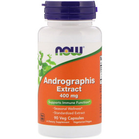 UK Buy Andrographis Extract 400 mg 90 Vcaps, Now Foods, Immune Modulator