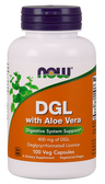 DGL 400 MG with Aloe 100 Veggie Caps Now Foods