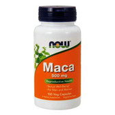 UK Buy Maca 500 mg 100 Caps Now Foods, Reproduction, Energizer