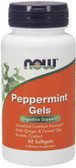 Peppermint Gels  90 Softgels Now Foods, Digestion