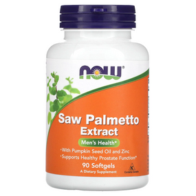 Now Foods Saw Palmetto Extract 80 mg 90 Softgels, Prostate