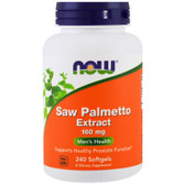 UK Buy Saw Palmetto 160 mg 240 Softgels, Now Foods