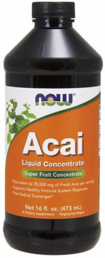 Buy Acai Concentrate 16 oz, Now Foods, Antioxidant, Immune