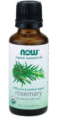 Organic Rosemary Oil 1 oz Now Foods, Cleansing