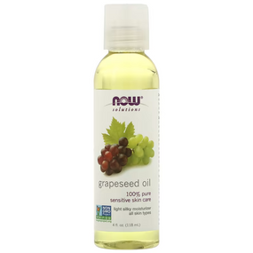 UK Buy Grape Seed Oil 4 oz Now Foods, Skin Moisturizer