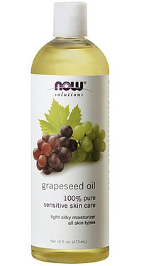 Grape Seed Oil 16 oz Now Foods, for Every Skin Type
