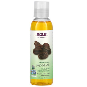 Jojoba Oil 4 oz Now Foods, Softer skin & Healthier Hair