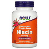UK Buy Flush Free Niacin 500 mg, 90 Caps, Now Foods