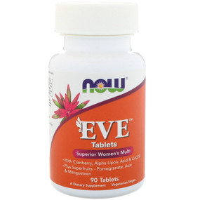 Eve Superior Women's Multi 90 Tabs, Now Foods