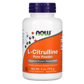 L-Citrulline Pure Powder 4oz (113 g), Now Foods