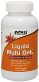 Liquid Multi Gels 180 sGels, Now Foods