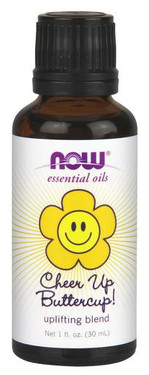 Essential Oils Uplifting Blend Cheer Up Buttercup! 1 oz (30 ml), Now Foods