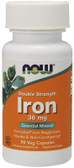 Iron Double Strength 36 mg 90 VCaps, Now Foods