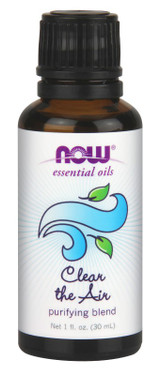 Essential Oils Clear the Air Purifying Blend 1 oz (30 ml), Now Foods