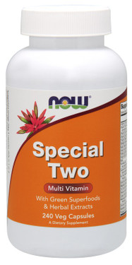 Special Two Multi Vitamin 240 VCaps, Now Foods