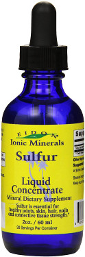 UK Buy Sulfur Liquid Concentrate 2 oz, Eidon Mineral