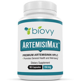 UK Buy Artemisinin HPLC Standardized, 90 Caps, Biovy