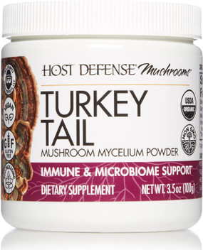 UK Buy Turkey Tail Mushroom Mycelium, Immune Support, 3.5 oz, Fungi Perfecti