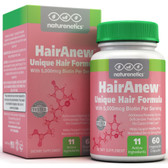 UK Buy HairAnew 60 Caps, Men & Women Hair Loss Vitamins, Naturenetics