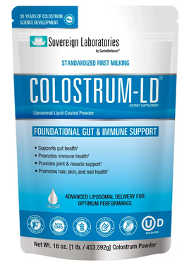 Liposomal Colostrum Powder 16 oz, 90 Servings, Sovereign