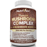 UK Buy Nutrivein Mushroom Complex, 90 Caps, 8 Mushrooms, Immune Support