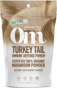 UK Buy Turkey Tail Organic Mushroom Nutrition, 3.5 oz, Immune, Gut Support