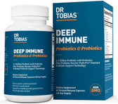 UK Buy Deep Immune Probiotics & Prebiotics, 60 Caps, Dr. Tobias