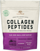 Buy UK Collagen Peptides 16 oz, Type I & III, Hair, Skin, Nails, LiveWell 