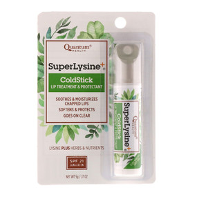 Quantum Super Lysine Plus Cold Stick SPF21 5 gm, Lips, Cold Sores, UK Supplements