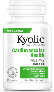 UK buy Aged Garlic Extract Hi-Po Formula 100, 100 Caps, Kyolic