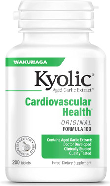 UK buy Aged Garlic Extract Hi-Po Formula 100, 200 Tabs, Kyolic