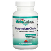 UK Buy Magnesium Citrate, 90 Caps, Nutricology