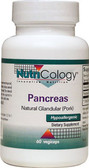 Pancreas Organic Glandulars - Pork 60 Caps, Nutricology