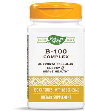 UK Buy Vitamin B-100 Complex, 100 Caps, Nature's Way