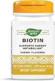 UK buy Biotin, 1000 mcg, 100 Lozenges, Nature's Way, Skin, Hair, Nails 