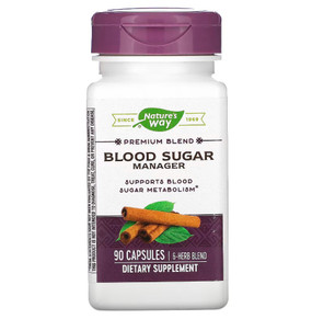 UK Shop Blood Sugar, 90 Caps, Nature's Way