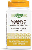 UK Buy Calcium Citrate 250mg, 250 Caps, Nature's Way, Bones