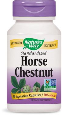Horse Chestnut Standardized Extract 90 Caps, Nature's Way